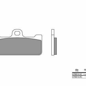 Pastillas de freno BREMBO Competition Carbon Ceramic – 07BB10RC