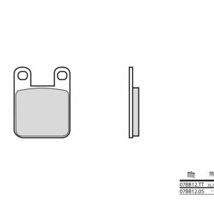 Pastillas de freno BREMBO Street Carboxicerámicas – 07BB1205