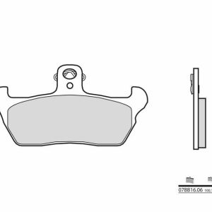 Pastillas de freno BREMBO Street Carboxicerámicas – 07BB1606