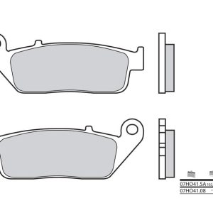 Pastillas de freno BREMBO Street Metal Sinterizado – 07HO41LA