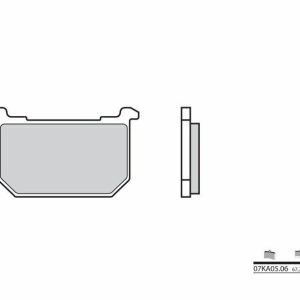 Pastillas de freno BREMBO Street Carboxicerámicas – 07KA0506