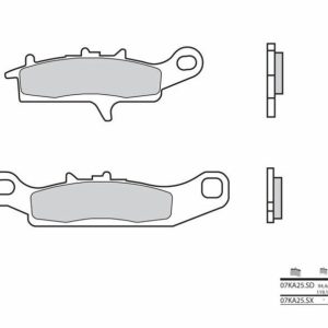 BREMBO Pastillas de Freno Off-Road Metal Sinterizado – 07KA25SD