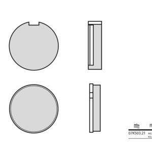 Pastillas de freno BREMBO Street Carboxicerámicas – 07KS0321