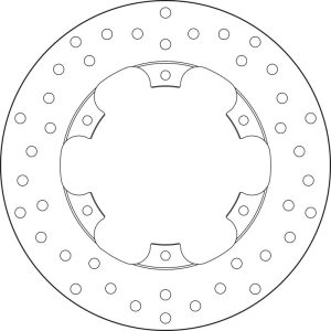 DISCO DE FRENO BREMBO ORO SERIE 68B407L5