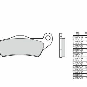 BREMBO Pastillas de Freno Carbocerámicas – 07BB04CC
