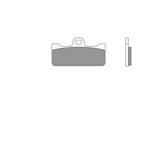 Pastillas de freno sinterizadas BREMBO Road/Sport – 07BB10SR