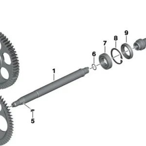 Anillo de seguridad OEM 07119934675 para motos BMW R1200GS, R nineT, R1200RT... y más. Original BMW Motorrad.