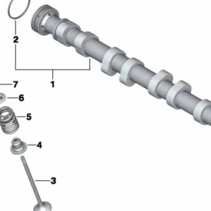 Válvula de escape OEM 11347533885 para MINI R56, R55, R57, R58, R59, R60, R61... y más. Original MINI.