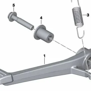 Casquillo con collar OEM 23417727495 para motos BMW K1600GT, K1600GTL, K1600 Bagger, R1200RT y más. Original BMW Motorrad.