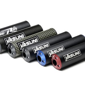 YASUN EXHAUST 2T R3 CARRERA, BLU TUB914TA