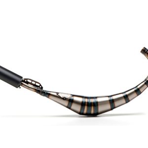 YASUN EXHAUST 2T R2 CARRERA, BLK/BLK TUB810TB