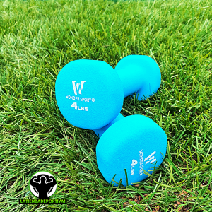 PAR DE MANCUERNAS ENCAUCHETADAS EN NEOPRENO