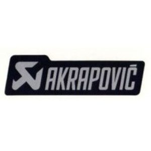 AKRAPOVIC AKRAPOVIC BK LOGO STICKER 120 X 35 MM P-HST19AL