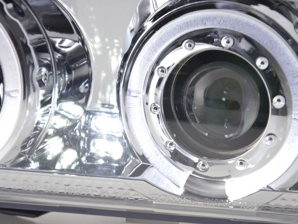 Faros delanteros delanteros BMW Serie 5 E39 95-00 cromados - Imagen 6