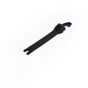BANDA DENTADA ALUMINIO TIRADOR S 15 CM NEGRO NEGRO