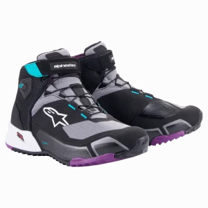Botas Alpinestars CR-X WOMEN’S DRYSTAR RIDING Black/Gray/Plum Teal