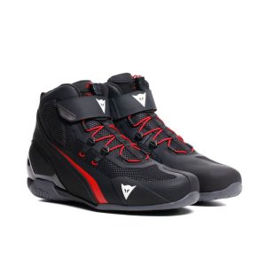 Botas Dainese HERIAN AIR BLACK RED-LAVA