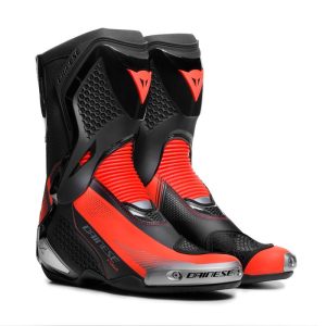 Botas Dainese TORQUE 4 BLACK RED-FLUO