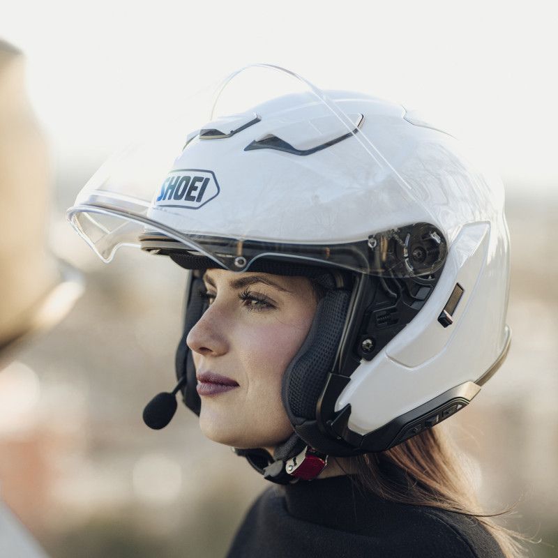 CASCO SHOEI J-CRUISE 3 AZUL MATE METALIZADO - Imagen 3