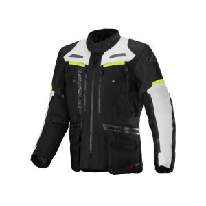 Chaqueta Alpinestars BOGOTA’ PRO DRYSTAR JACKET BLACK ICE GRAY YELLOW FLUO