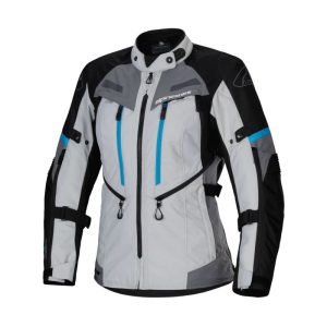 Chaqueta Alpinestars STELLA BOGOTA’ PRO DRYSTAR ICE GRAY BLACK CYAN