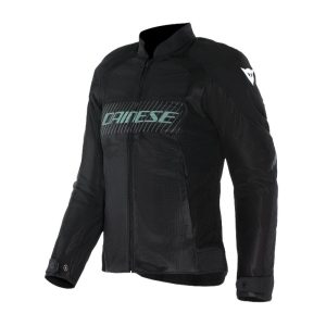 Chaqueta Dainese HEROSPHERE AIR TEX WMN BLACK GRAY LIGHT GREEN