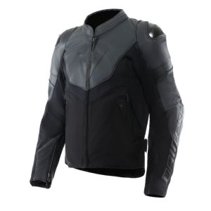 Chaqueta Dainese IPERATTIVA LEATHER-TEX BLACK BLACK