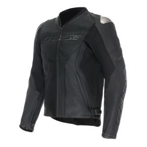 Chaqueta Dainese RACING 5 PERF LEATHER BLACK BLACK BLACK