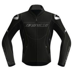 Chaqueta Dainese RACING 5 PERF LEATHER WMN BLACK BLACK