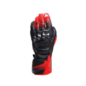 Guantes Dainese FIERO METAL BLACK RED-LAVA WHITE