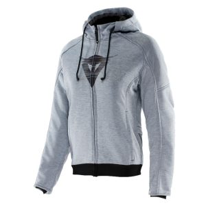 Sudadera Dainese DAEMON-X SAFETY FULL ZIP WMN GREY-MELANGE