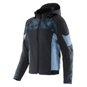 Sudadera Dainese SOFT SHELL TEX WOMAN BLACK BLUE MIRAGE